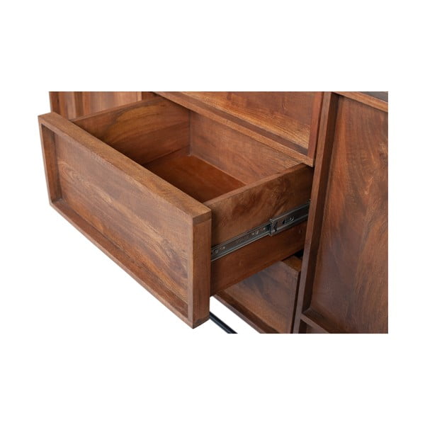 Komoda iz rjavega mangovega lesa WOOOD Forrest, širina 160 cm-image-1