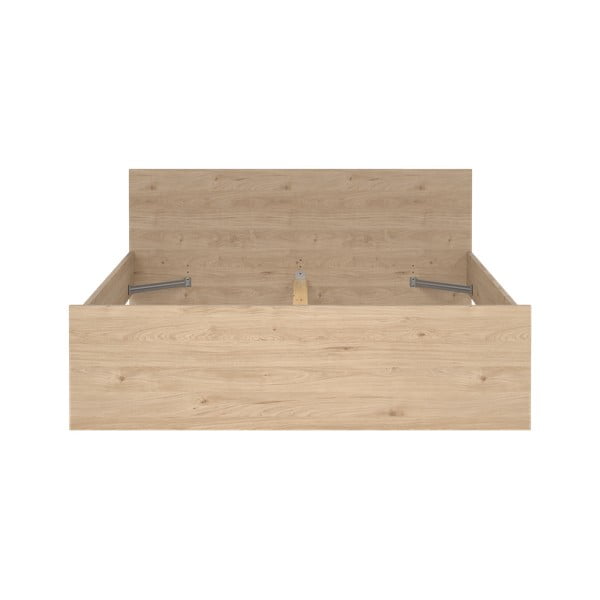 Zakonska postelja v hrastovem dekorju 160x200 cm Naia – Tvilum-image-3