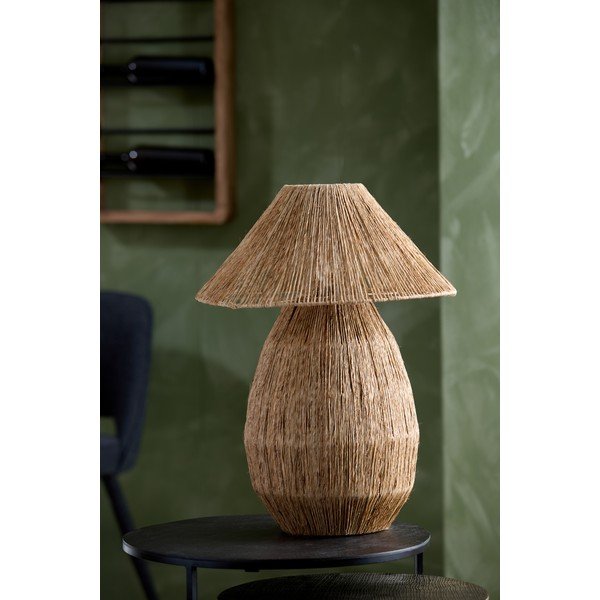 Namizna svetilka v naravni barvi s senčilom iz jute (višina 55 cm) Maruva – Light & Living-image-2