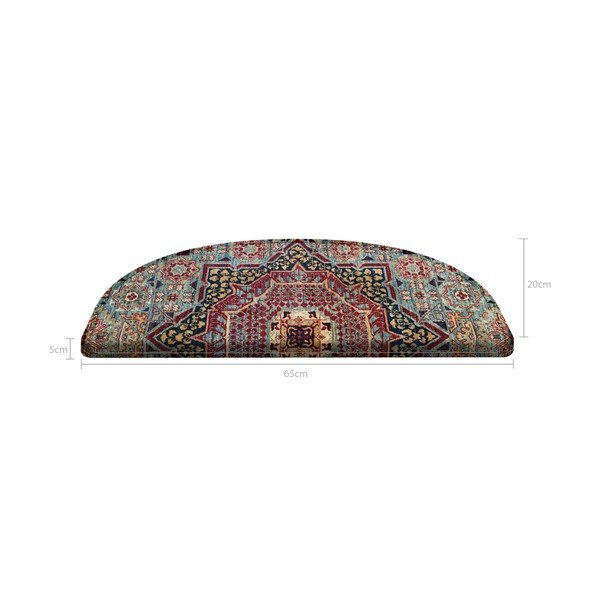 Komplet 16 preprog za stopnice Vitaus Oriental Era, 65 x 20 cm-image-4
