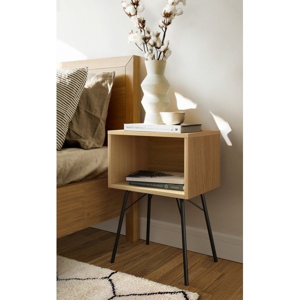 Nočna omarica v hrastovem dekorju Rayburn - Woodman-image-1