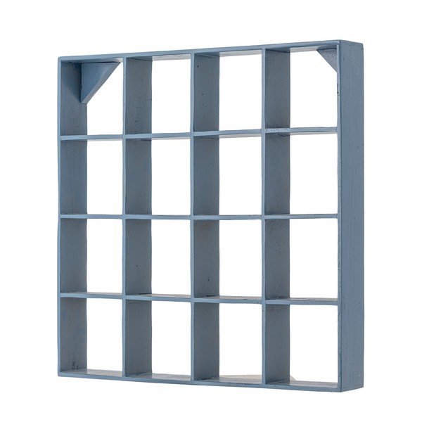 Modra večnivojska polica iz recikliranega lesa 70 cm Bekka – Bloomingville-image-2