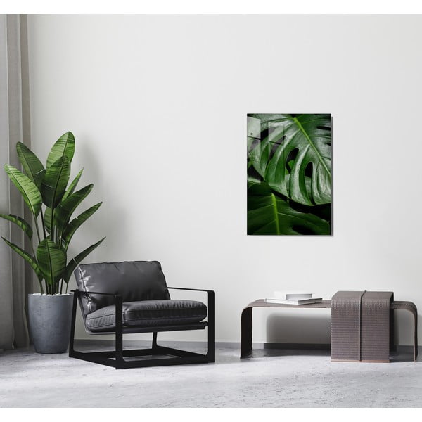 Steklena slika 70x100 cm Monstera – Wallity-image-1