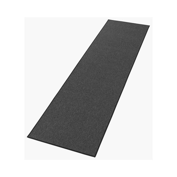 Komplet 3 antracitno sivih preprog BT Carpet Casual-image-3