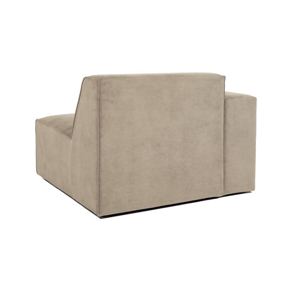 Bež končni modul kavča Scandic Sting, 101 cm, levi kot-image-3