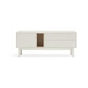Kremno bela TV omarica 140x56x40 cm Corvo – Teulat