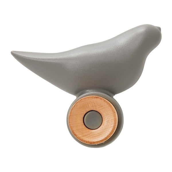 Siva stenska kljuka Bonami Essentials Bird-image-2