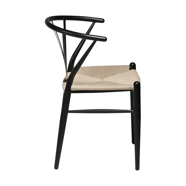 Črn jedilni stol DAN-FORM Denmark Delta-image-1