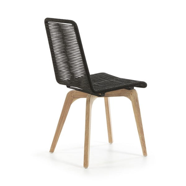 Komplet 2 temno sivih stolov La Forma Glendon-image-3