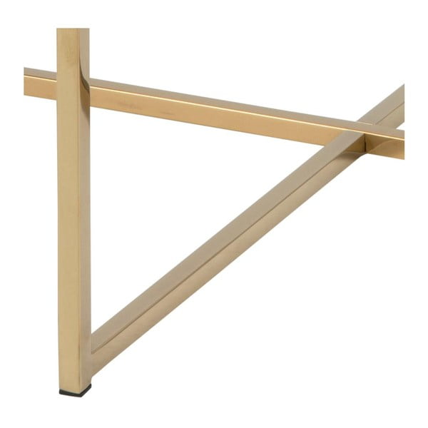 Bela okrogla mizica ø 80 cm Alisma - Actona-image-3