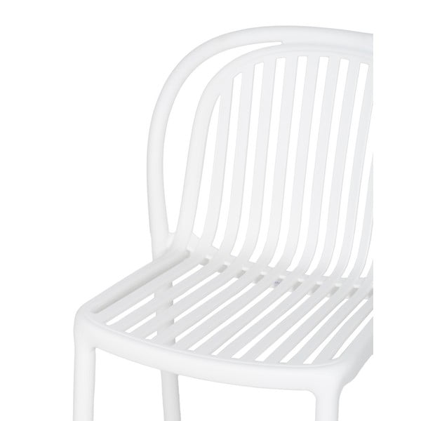 Bel plastičen jedilni stol Alia – Ixia-image-4