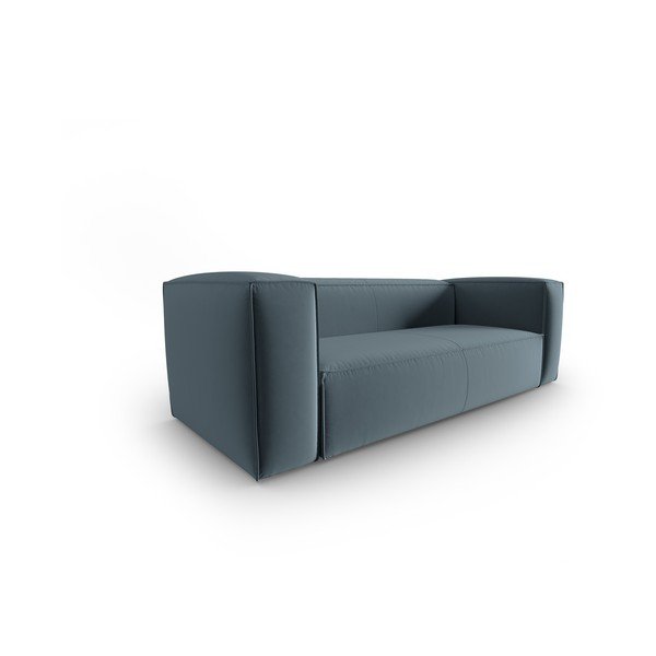Modra žametna sedežna garnitura 200 cm Mackay – Cosmopolitan Design-image-2