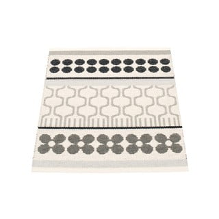 Siva/kremno bela notranja in zunanja preproga 70x90 cm Asta Warm Grey – Pappelina