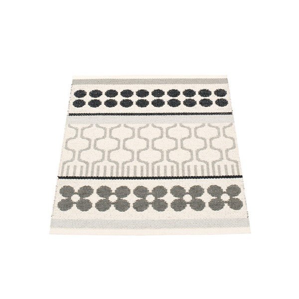 Siva/kremno bela notranja in zunanja preproga 70x90 cm Asta Warm Grey – Pappelina-image-1