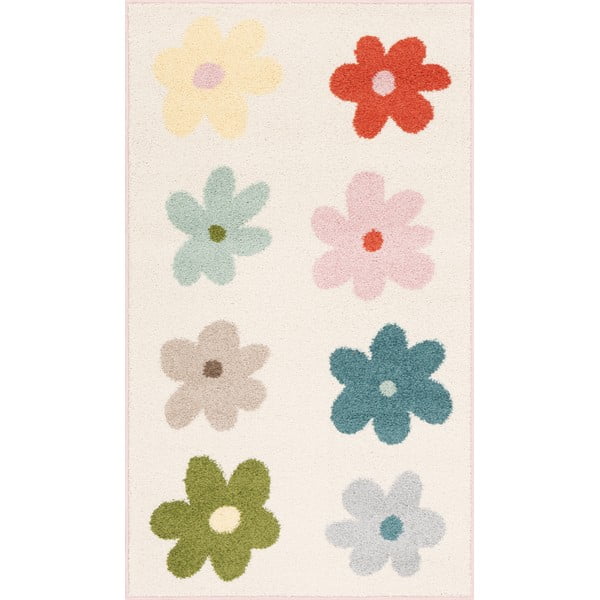 Slonokoščena otroška preproga 80x150 cm Dazzy Cream – FD