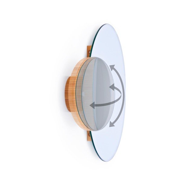 Stensko ogledalo Wireworks Eclipse Bamboo-image-3