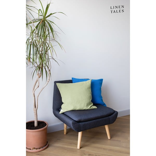 Lanena prevleka za blazino 40x40 cm Sage – Linen Tales-image-1