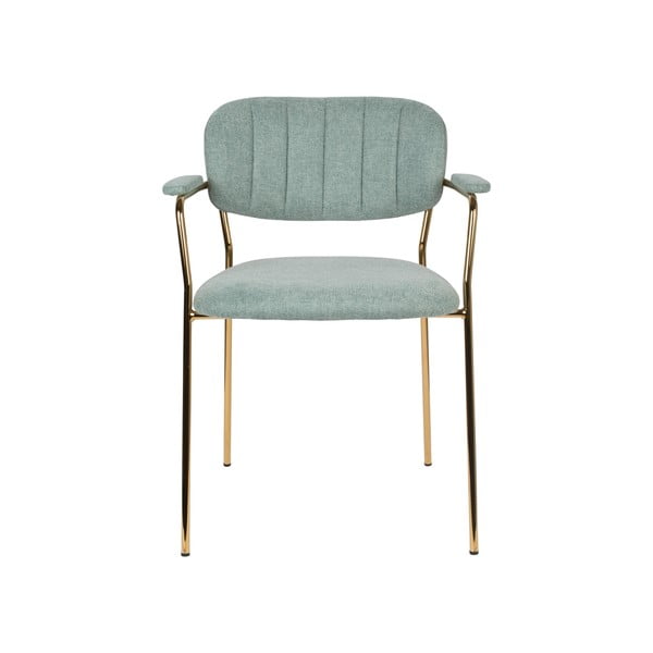 Svetlo zeleni jedilni stoli v kompletu 2 ks Jolien – White Label-image-2