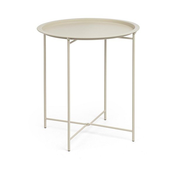 Jeklena okrogla vrtna mizica ø 46 cm Austin – Bizzotto