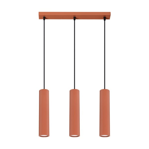 Opečnato oranžna viseča svetilka Gleam – Sollux