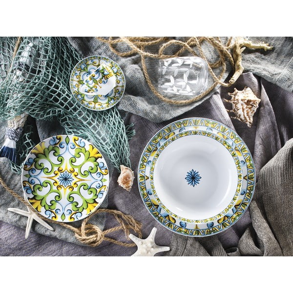 18-delni komplet porcelanskih posod Villa Altachiara Caltagirone-image-1