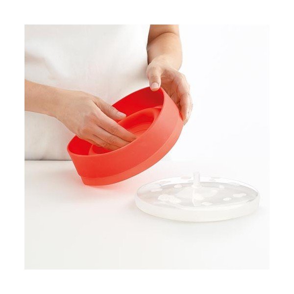 Silikonski model za popcorn, rdeč-image-4