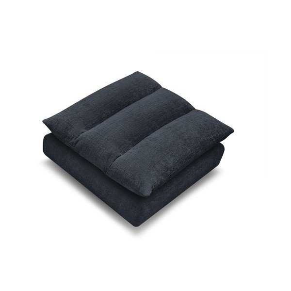 Temno moder tabure iz šenilje Neil – Bobochic Paris-image-2