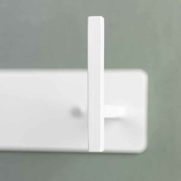 Bel kovinski stenski obešalnik 44 cm Chapman – Spinder Design-image-4