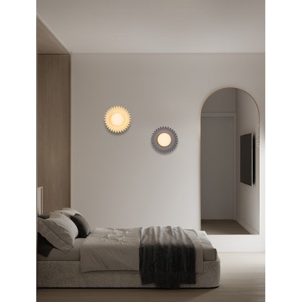 Modra keramična stenska svetilka Petel – Nova Luce-image-1