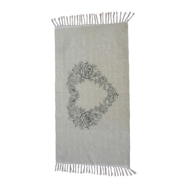 Ročno tkana bombažna preproga Webtappeti Shabby Rose, 60 x 110 cm