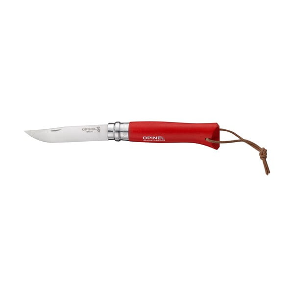 Opinel Trekking N°08 rdeči zložljivi nož