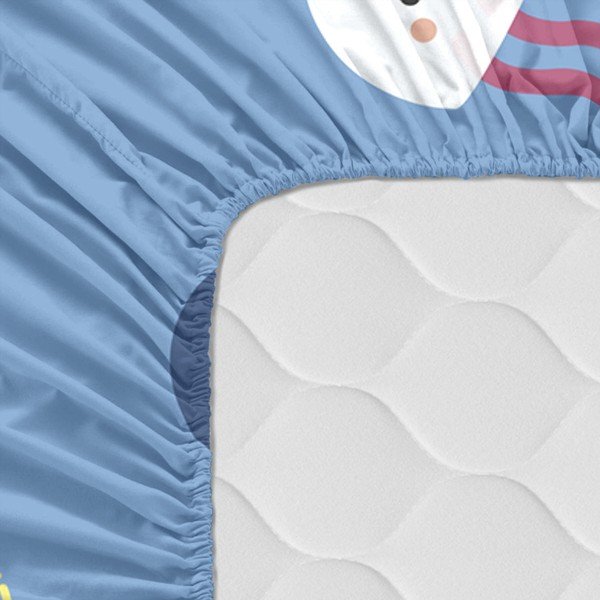 Otroška bombažna rjuha Happynois Yellow Submarine, 120 x 60 cm-image-2