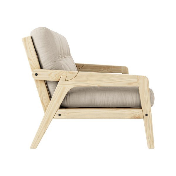 Raztegljiv kavč Karup Design Grab Natural Clear/Beige-image-4