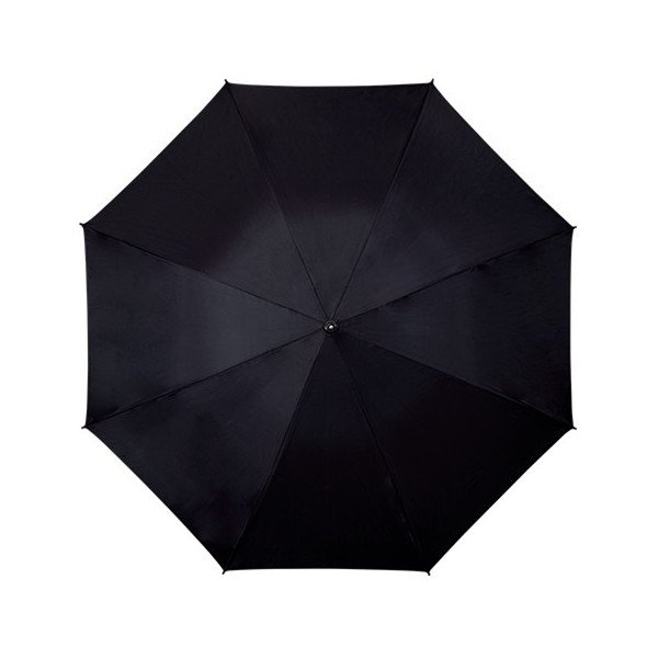 Črni vetrovni dežnik Ambiance Elegance, ⌀ 120 cm-image-1
