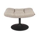 Svetlo siv tabure Dutchbone Bar 