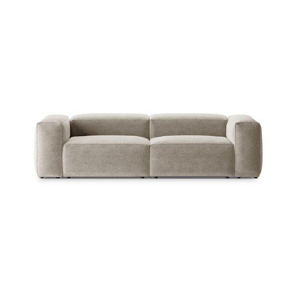 Bež sedežna garnitura 264 cm Bergamo – Cosmopolitan Design
