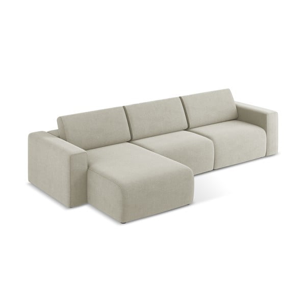 Bež kotna sedežna garnitura (levi kot) Kalea – Makamii-image-3