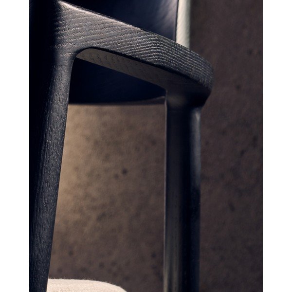 Črn jedilni stol Alocs – Kave Home-image-4