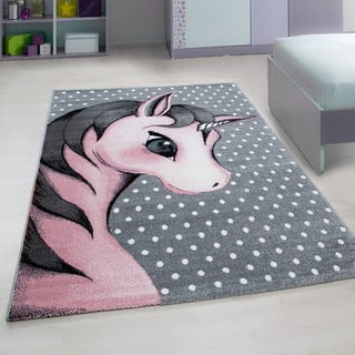 Rožnato-siva otroška preproga 140x200 cm Kids – Ayyildiz Carpets