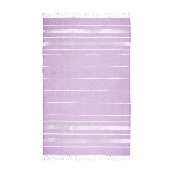 Vijolična brisača za hamam Kate Louise Classic, 180 x 100 cm
