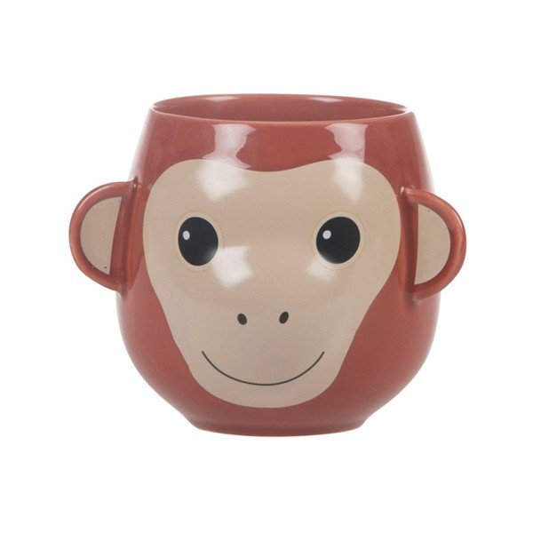Sass & Belle Treetop Friends Happy Monkey Mug