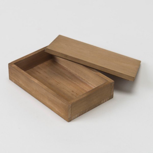 Škatla za shranjevanje iz jelovega lesa Kompaktnik Vintage, širina 14 cm-image-1