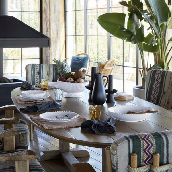 Bela keramična skleda za testenine Costa Nova Pearl, ⌀ 34 cm-image-3