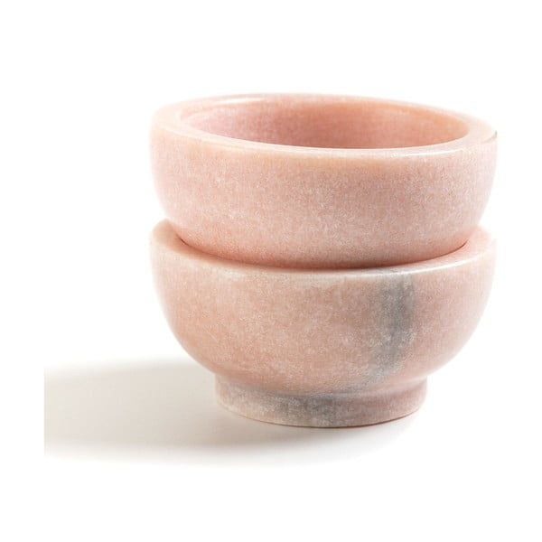 Komplet 2 rožnatih skled Kave Home Callhan-image-1