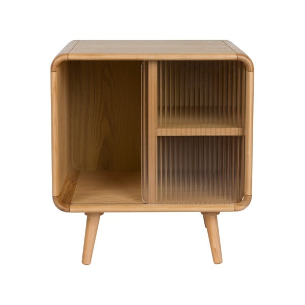 Stranska mizica iz masivnega lesa 40x50 cm Rise – Zuiver