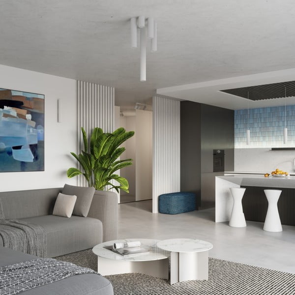 Bela viseča svetilka Gleam – Sollux-image-3