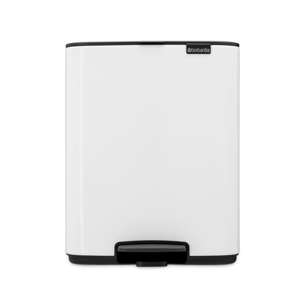 Bel jeklen koš za smeti s pedalom 12 l Bo – Brabantia-image-4