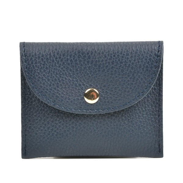 Temno modra usnjena denarnica Sofia Cardoni