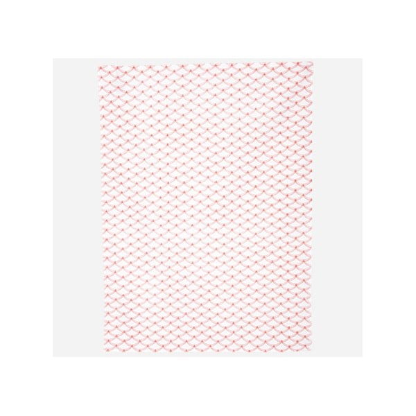 Brisača Waves, neonsko roza/bela, 50x70 cm