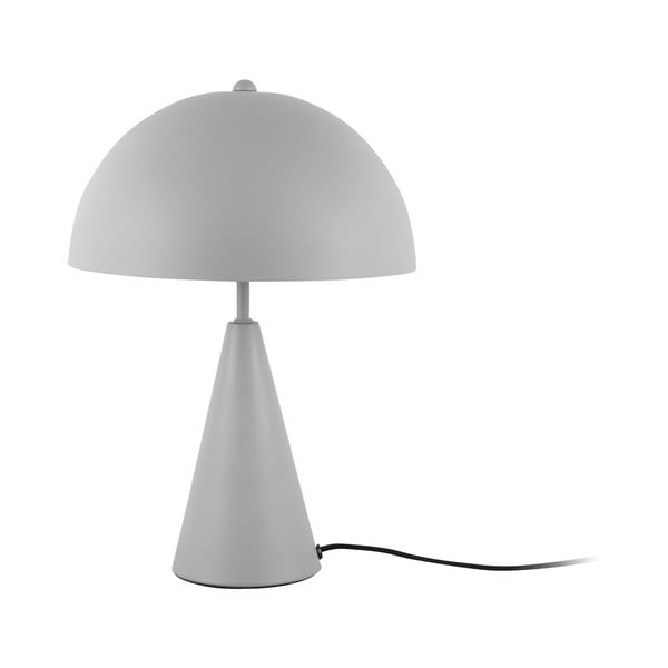 Siva namizna svetilka Leitmotiv Sublime, višina 35 cm